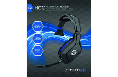 HCC Wired Mono Headset for PS4